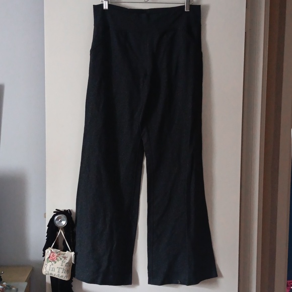 lululemon athletica Pants - LULULEMON Grey Wide Leg Drawstring Pants 12